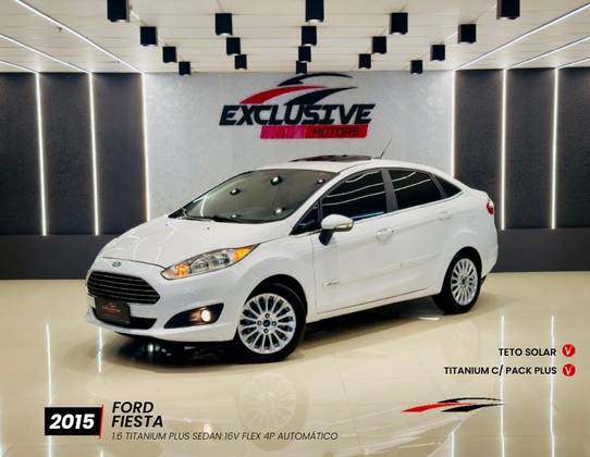 FORD FIESTA 1.6 TITANIUM PLUS SEDAN 16V FLEX 4P POWERSHIFT